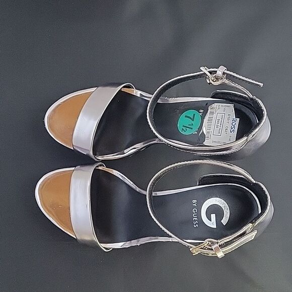 G BY GUESS HIGH HEEL STILETTOS ADJUSTABLE BUCKLE ANKLE STRAP SANDAL - Picture 7 of 14